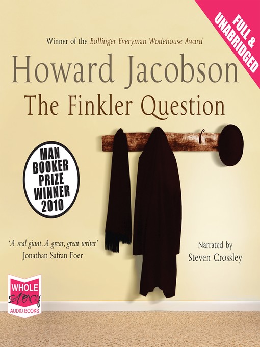 Cover of The Finkler Question